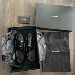 SAINT LAURENT - LE LOAFER CHUNKY PENNY SLIPPERS : Excellent Condition - Size 7
